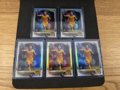 5x Mathis Albert Bowman Borussia Dortmund Topps Chrome UCC 2025-26