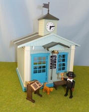 PLAYMOBIL 3767: Western Schule, Kirche mit Glockenstab, Bibel und Baptist