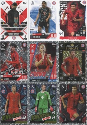 Match Attax Champions League 2024-25 Extra  9x FC Bayern München