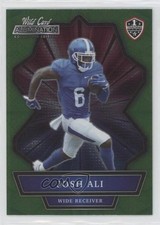 2021 Wild Card Alumination NIL Collegiate Edition Green Josh Ali #ANBC-42 m5e