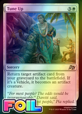 x1 Tune Up DFT Aetherdrift MTG 33 FOIL UNCOMMON M/NM 1x
