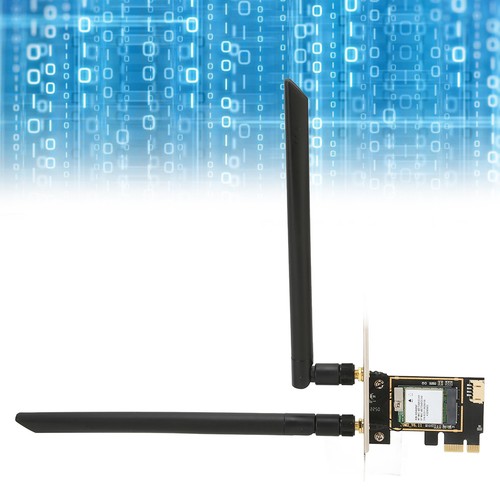 Wireless WiFi 6 PCIE Card With 2 Antenna 1800Mbps 2.4Ghz 5Ghz Support MU MIMO CB - Bild 15 von 22