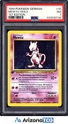 Pokemon 1999 Mewtu 10/102 Holo Base Set 1st Edition German PSA 7