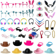 Rubber Duck Accessories 52PCS - Decorations for Rubber Duck - Hats Glasses Earph