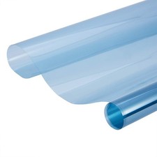 70 VLT Blue Car Window Foils Solar Protection Film Windshield Sun Shade Auto...