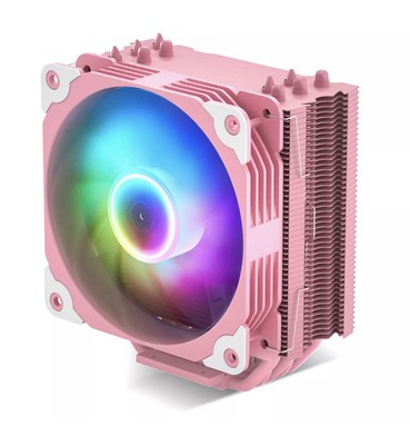 Vetroo V5 Tower CPU Cooler - 120mm PWM ARGB Sync - 5 Heat Pipes - 150W TDP