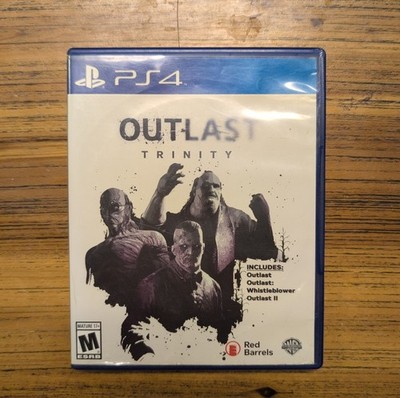 Outlast Trinity - Sony PlayStation 4 PS4 Video Game Horror 