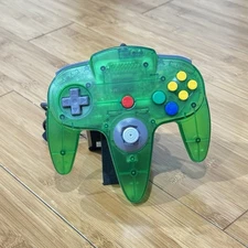 TIGHT STICK Funtastic Jungle Green Controller Nintendo 64 N64 Authentic OEM Work