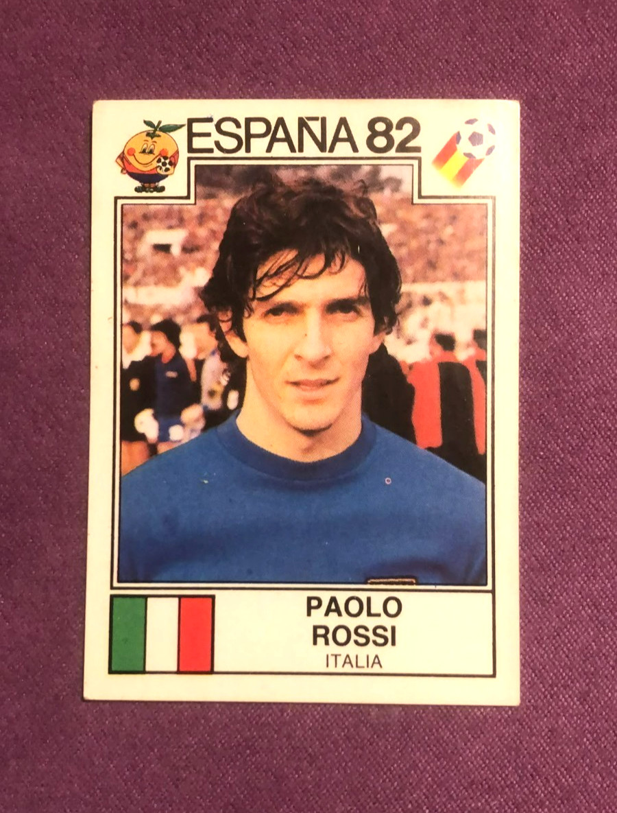 Panini Espana'82 - n.50 Paolo Rossi, in condizioni più che ottime