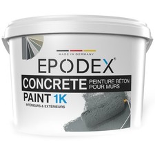 EPODEX 1K Peinture Béton, Revetement de sol,Peinture sol exterieur,Résistante UV