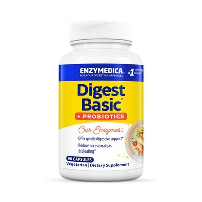 Worldwide 2 X Enzymedica Digest Basic + Probiotics -- 90 Capsules