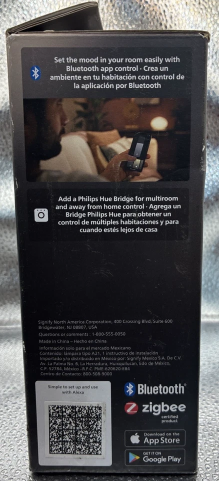 Philips Hue 100W A21 Smart LED Light Bulb - White - Image 2 of 4