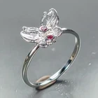 Gemstone Natural Rhodolite Ring 925 Sterling Silver Size 7 /R472894