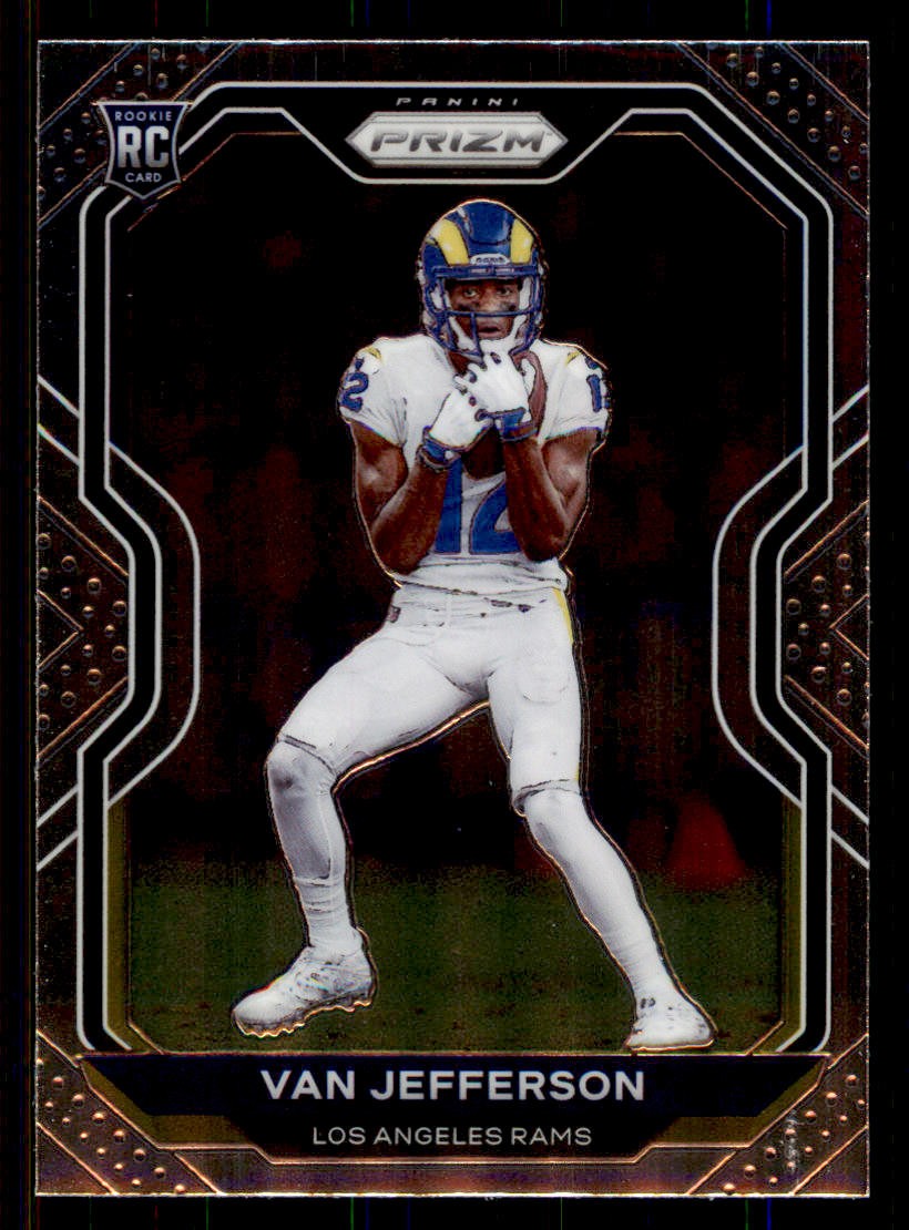 2020 Panini Prizm #377 Van Jefferson Los Angeles Rams