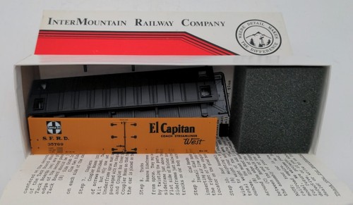 InterMountain 35769 Escala HO Santa Fe Frigorífico Coche El Capitán Kit | Zustand: New