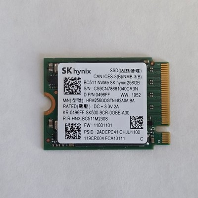 256GB SK hynix BC511 - PCIe M.2 SSD NVMe M.2 2230