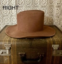 Vintage ROCKMOUNT Buckhorn-1750 Cowboy Hat Size 7 Brown 100 Wool