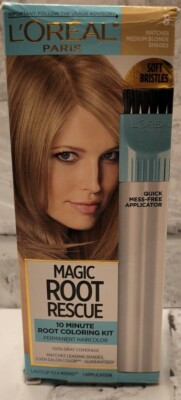 L'Oreal Paris Magic Root Rescue Permanent Hair Color 8 Matches Medium Blonde New
