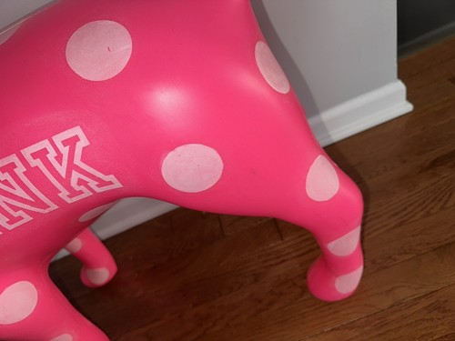 Victoria’s Secret PINK Large Life Size Dog Display Polka Dot Mannequin - Picture 7 of 12