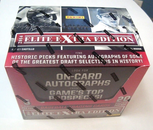 2014 Panini Extra Elite Edition Baseball - 6 Autographs -- Sealed Hobby Box