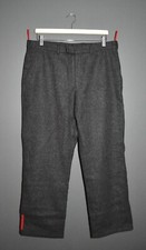 Prada Sport Wool Pants 52 Italy Straight-Baggy Fit