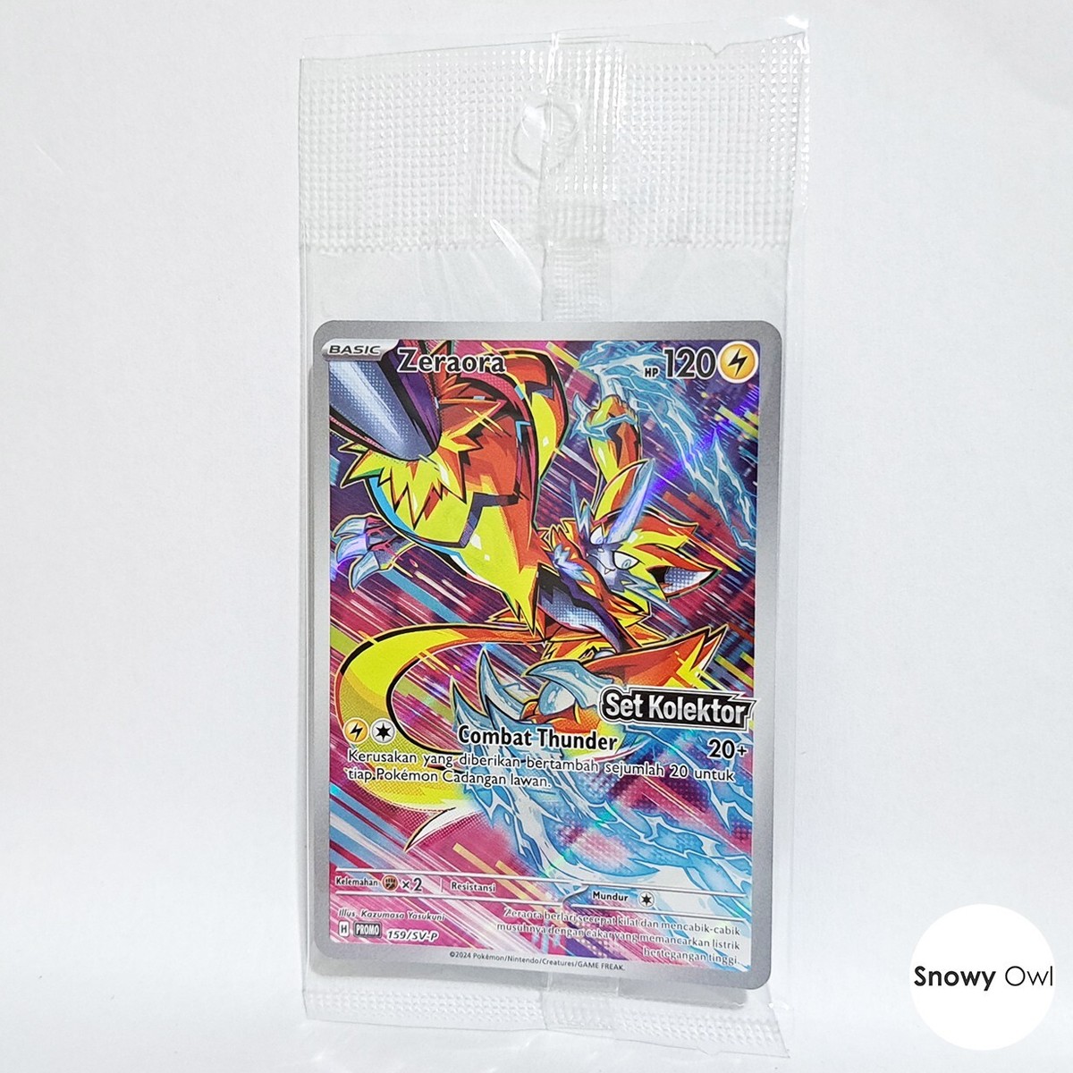 Zeraora 159/SV-P Promo Collector Set Stellar Crown Pokemon TCG