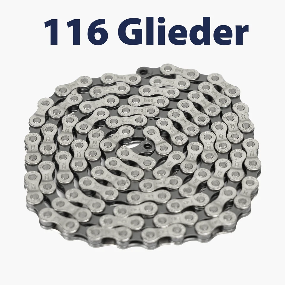 Bicycle Chain CN-HG71 with KCM Chain Lock 6/7/8 Speed 116 Links, Bulk Boxed - Image 2 of 4