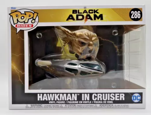 Funko Pop! Rides DC Comics Black Adam Hawkman in Cruiser #286