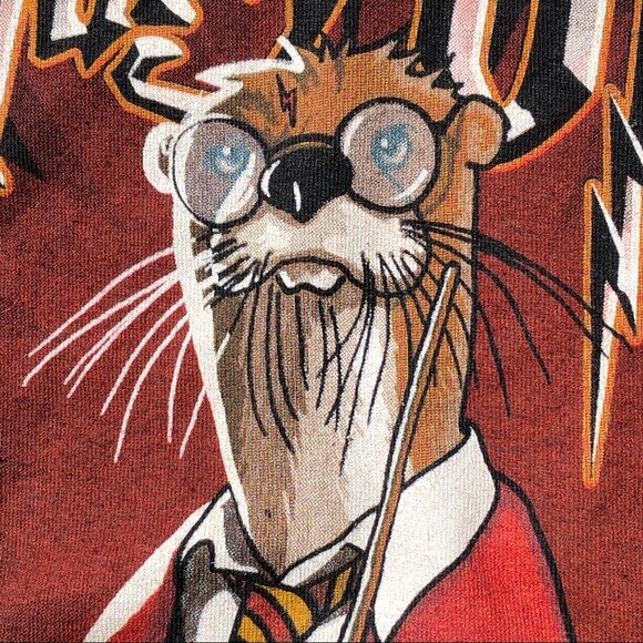 07 Hairy Otter (Harry Potter Parody) Monterey Bay Tee - Size Boys