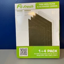 Fil-fresh Replacement Filter for FLT-5300, Model 5300, 6300, 1+4 pack, Sealed
