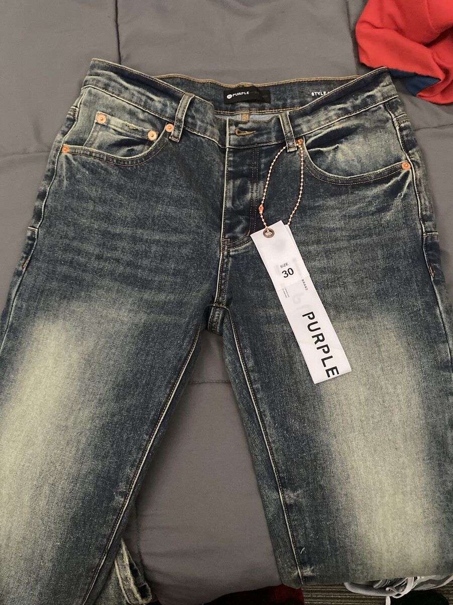 PURPLE JEANS PURPLE BRAND SIZE 30 GRAY BEAND NEW WITH TAGS PURPLE JEANS PURPLE BRAND SIZE 30 GRAY BEAND NEW WITH TAGS