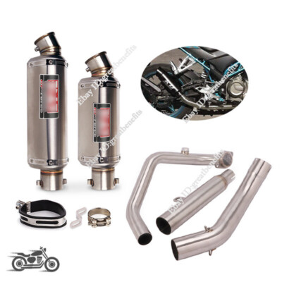 For CFMOTO 300NK 300SR 250NK 250SR Exhaust System Header Link Pipe Muffler Tips