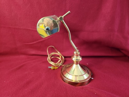 Vintage Brass Piano Bankers Lamp - Picture 5 of 7