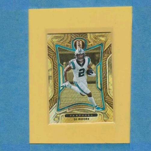 DJ Moore 2022 Gold Standard  17/99 Carolina Panthers # 13