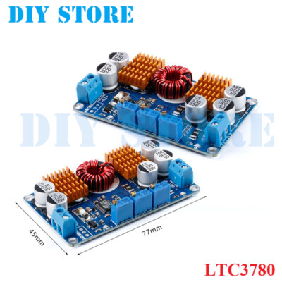 2x LTC3780 DC-DC Power Supply Module 5-32V to 1-30V 10A Step Up/Down Boost Buck
