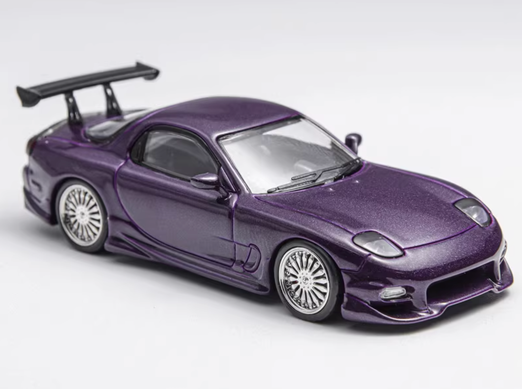 【数量限定品】MORTAL 1/64 RX‐7 FD3S VeilSide Mortal 1:64 JDM Red RX-7 FD Veilside Racing Sports Model