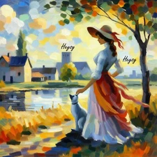Digital Image  Oil painting Picture Photo Wallpaper AI Art Sample Product