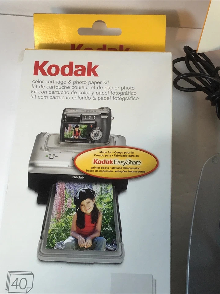 Untested Kodak EasyShare Printer Dock 6000 w/ Accessories ,Software￼,Users Guide - Image 4 of 4