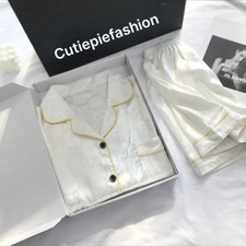 Designer Silk Pajamas Sets Loungewear pyjamas Women's Sleepwear