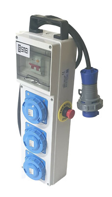 Quadro Elettrico Da Cantiere 16A, Magnetotermico 250V 2P
