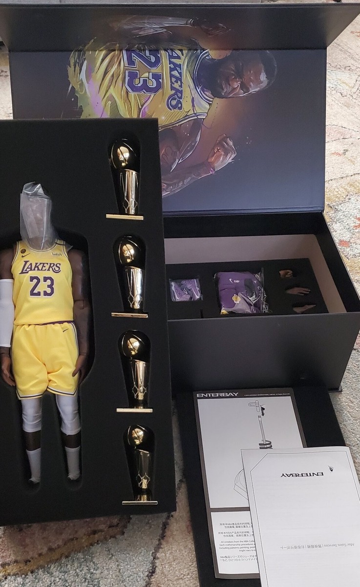 Lakers Lebron James Enterbay Action Figure | eBay