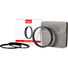 Kase 77mm Close-Up Lens kit +2 diopter with 67-77mm & 72-77mm Step Up Rings