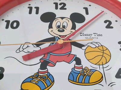 ☆希少☆絶版☆ミッキーマウスDisney Time QUARTZ Vintage Mickey Mouse 10