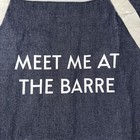 MEET ME AT THE BARRE DUFFLE BAG Great For Gym Denim Very Spacious BRAND NEW WOW — photo 2