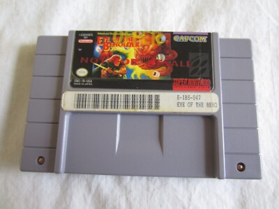AD&D Eye of the Beholder SNES Super Nintendo NOA Promotional Not for Resale