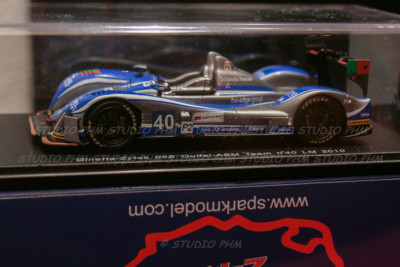 Miniature Spark ZITEK GINETTA 09S N°40 QUIFEL-ASM - 24H Du Mans 2010, échelle 1/43