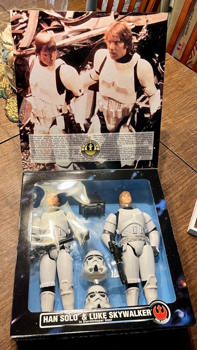 1996 Kenner KB Limited Edition /20,000 Star Wars Luke / Han Solo