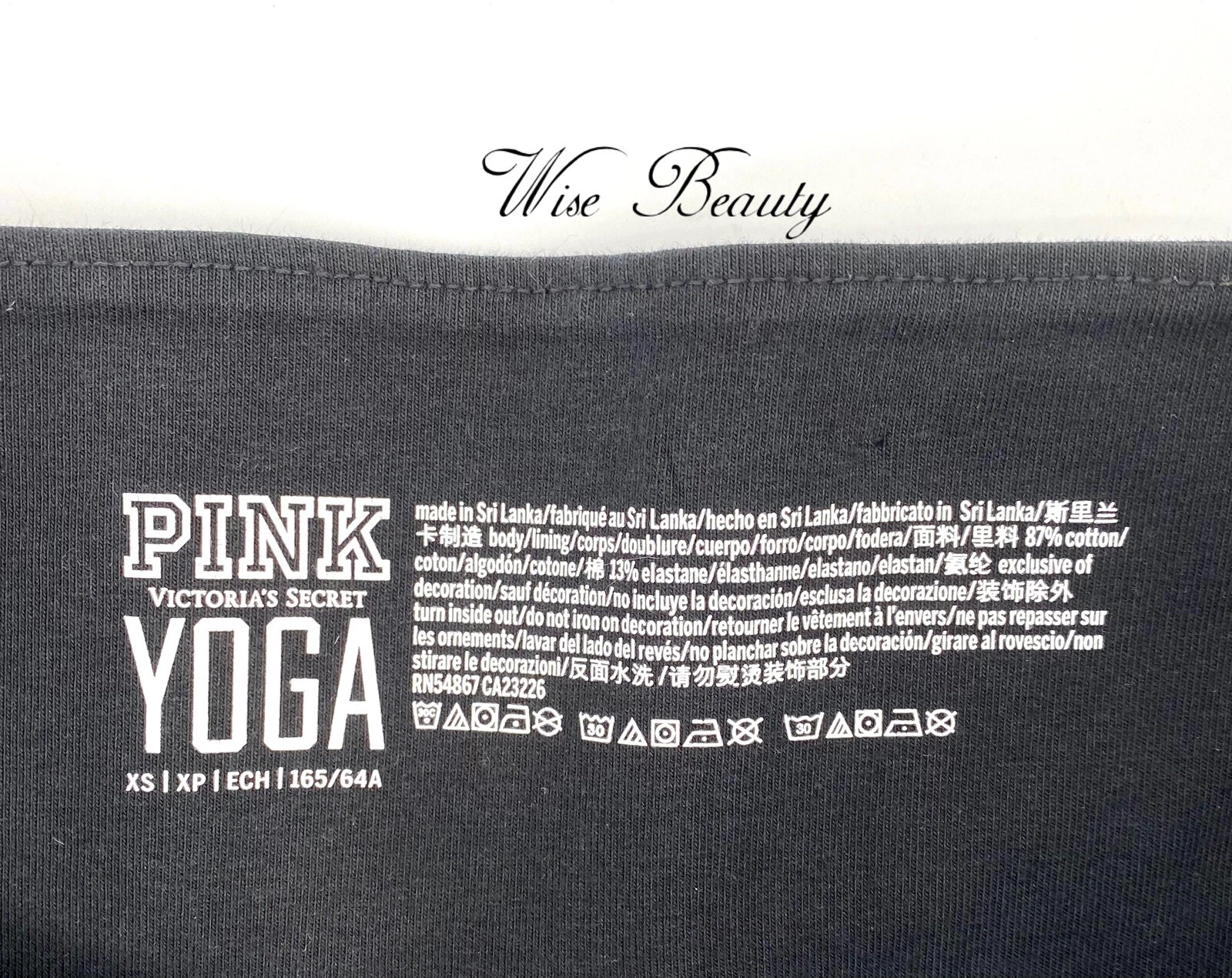victoria-secret-vs logo full length leggings
