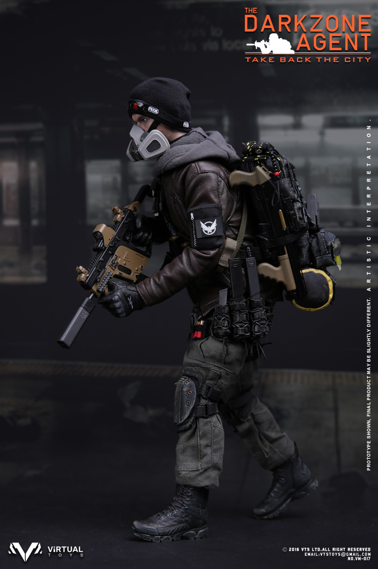 VTS Toys 1/6 VM-017 THE DARKZONE AGENT Tom Clancy's The