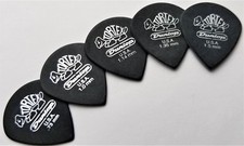 Dunlop 482R Pitch Black Jazz III Guitar Picks .073,1.0,1.14,1.35,1.5 MM 5 Pack